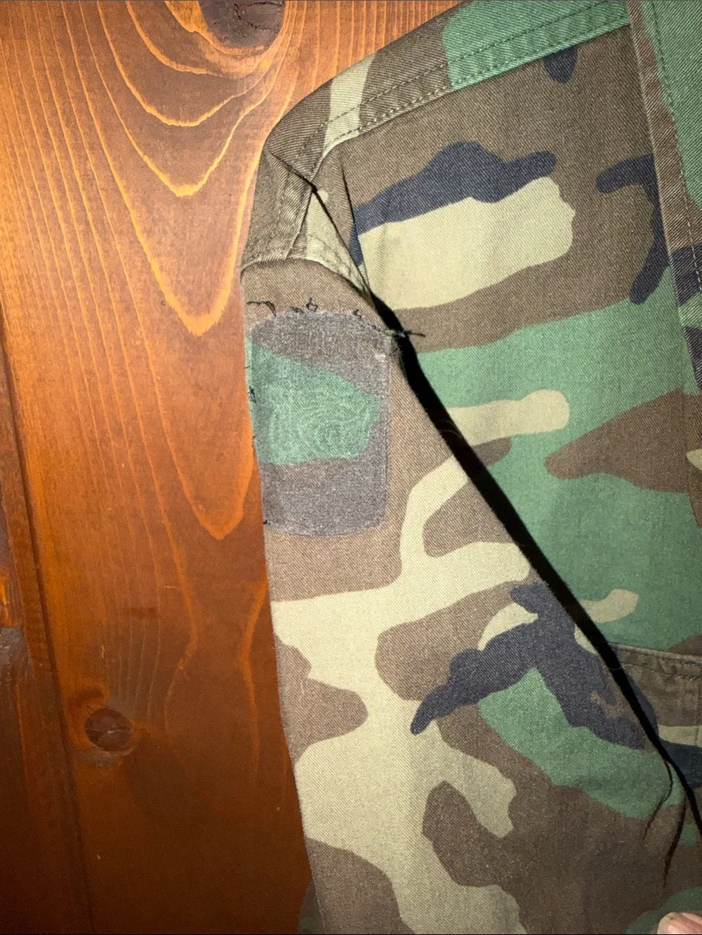 U.S. Army secure shoulders